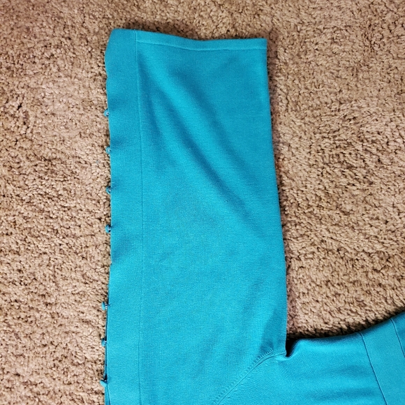 Blue Knit Dress - Picture 3 of 4